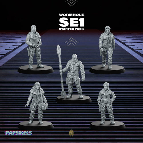 Wormhole SE1 Miniature Starter Pack - Papsikels Miniatures - We Print Miniatures
