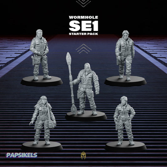 Wormhole SE1 Miniature Starter Pack - Papsikels Miniatures - We Print Miniatures