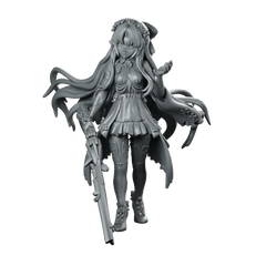 Wuwa Charlotte Product Render Miniature Blossom Sorceress Miniature 360 Spin 01