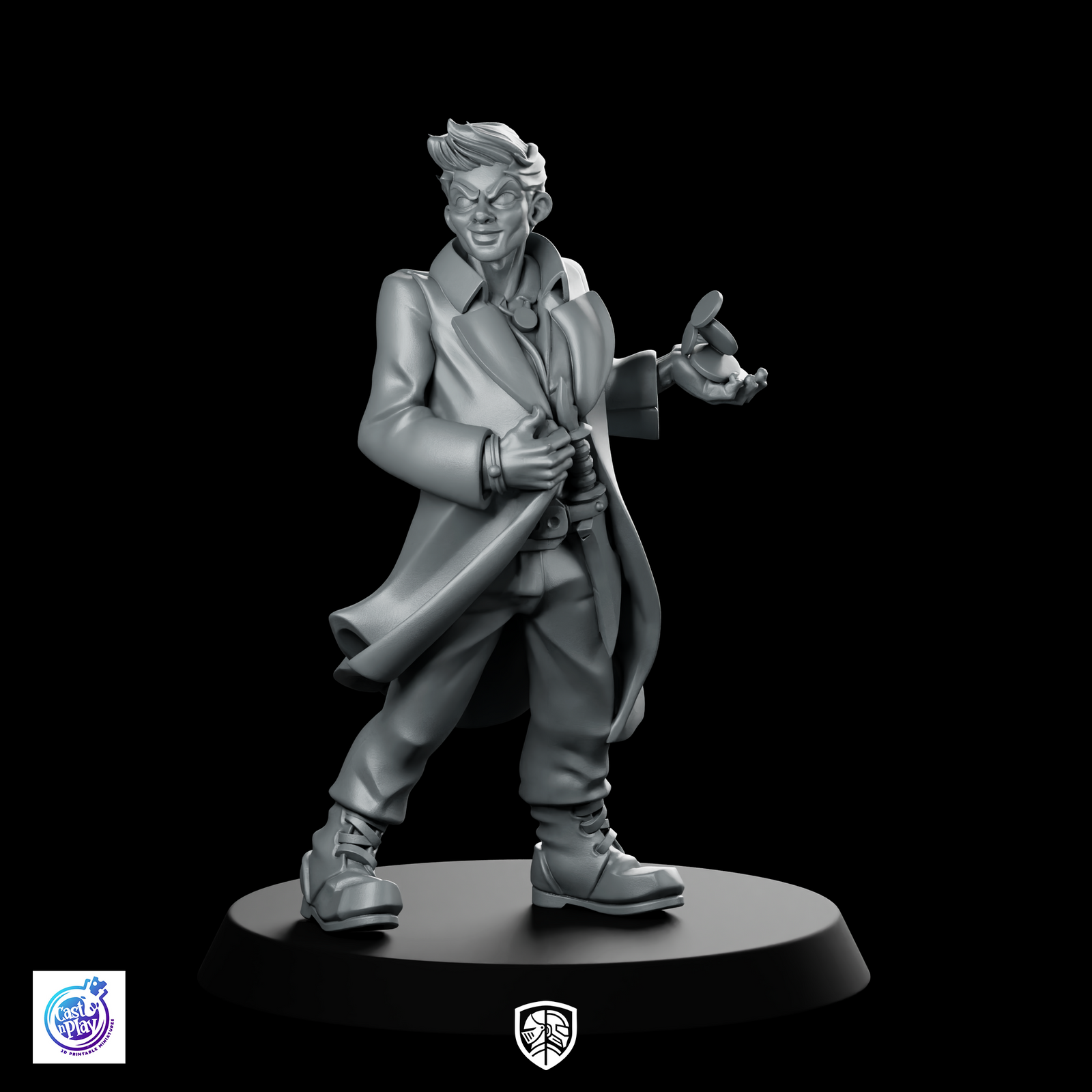 Xandras Testing Luck Miniature Sly Magician Trickster