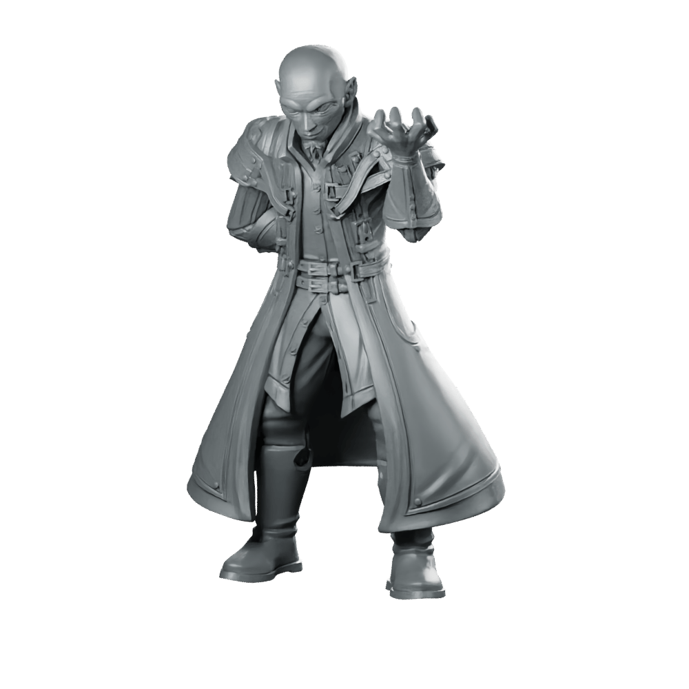 Fantasy Xehanort Jrpg Miniature Dark Mage Villain - RN Estudio - We Print Miniatures