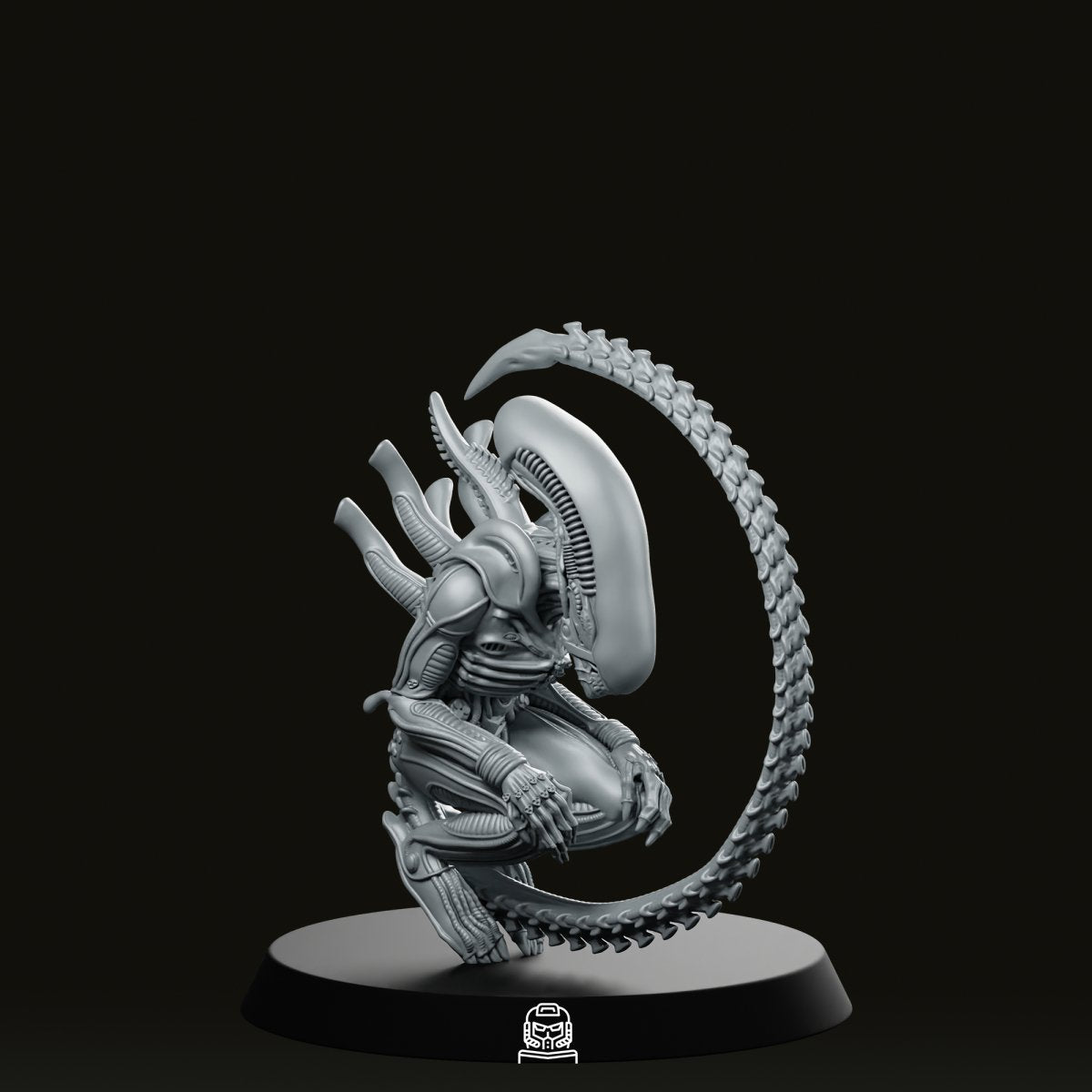 Xeno Bigchap 4 Miniature - Papsikels Miniatures - We Print Miniatures