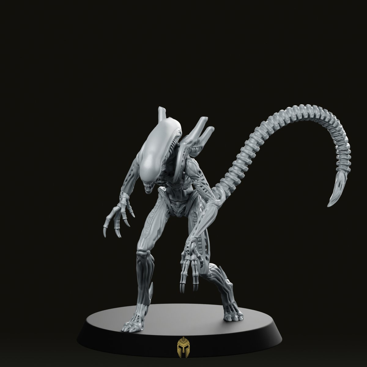 Xeno Drone B Miniature - Papsikels Miniatures - We Print Miniatures