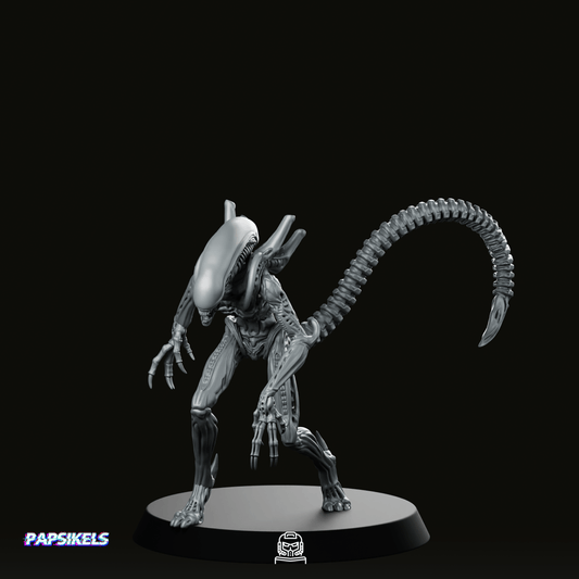Xeno Drone B Miniature - Papsikels Miniatures - We Print Miniatures