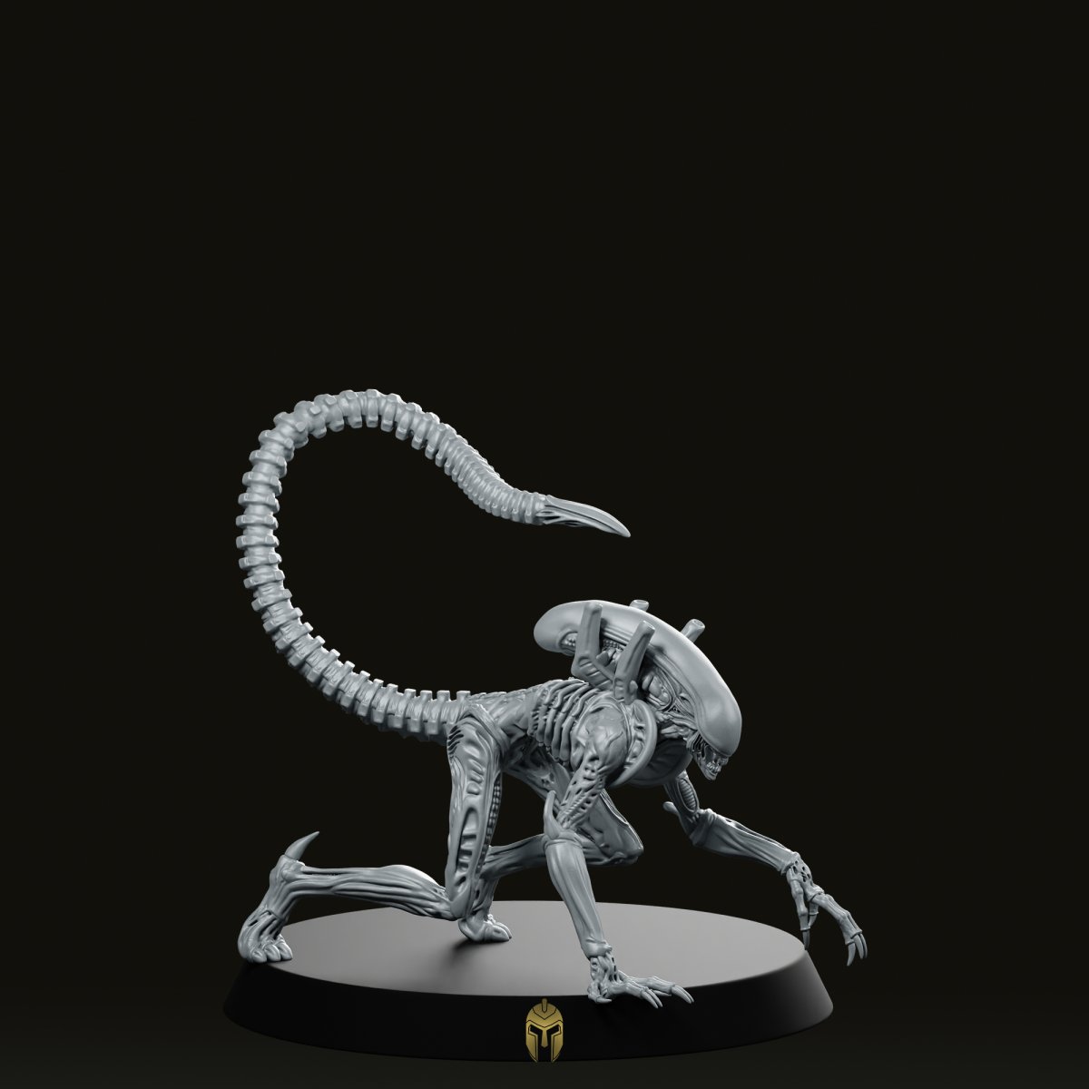 Xeno Drone D Miniature - Papsikels Miniatures - We Print Miniatures