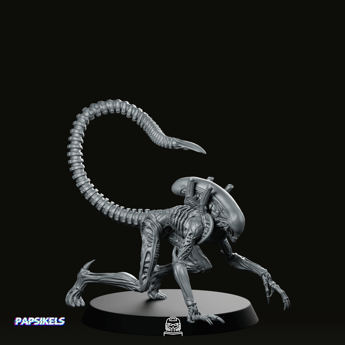 Xeno Drone D Miniature - Papsikels Miniatures - We Print Miniatures