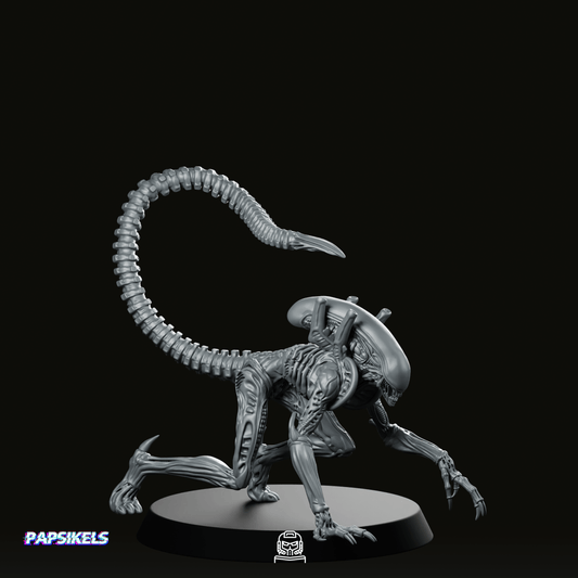 Xeno Drone D Miniature - Papsikels Miniatures - We Print Miniatures