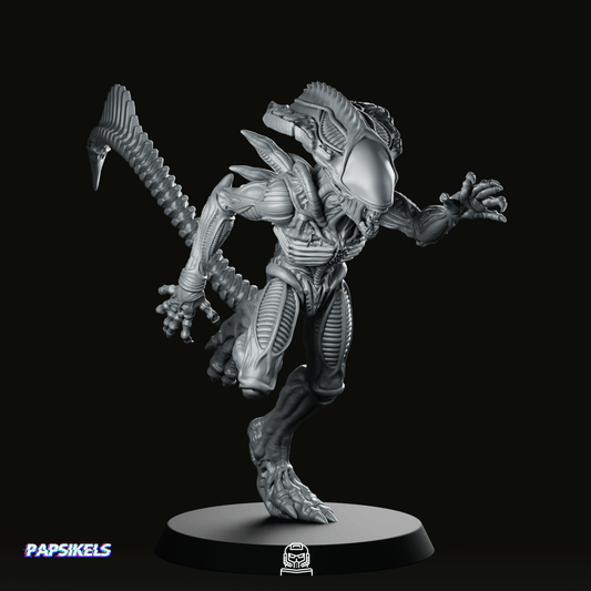 Xeno Praetorian E Miniature - Papsikels Miniatures - We Print Miniatures