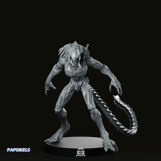 Xeno Predalien 5 Miniature - Papsikels Miniatures - We Print Miniatures