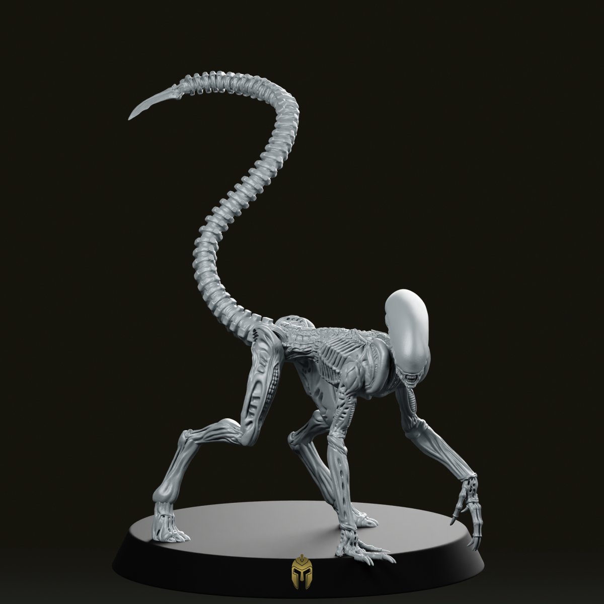 Xeno Runner A Miniature - Papsikels Miniatures - We Print Miniatures