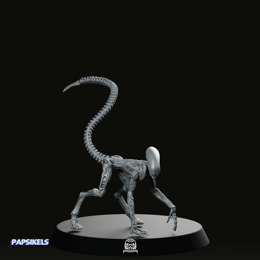 Xeno Runner A - Papsikels Miniatures - We Print Miniatures
