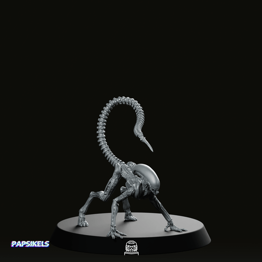 Xeno Runner B - Papsikels Miniatures - We Print Miniatures