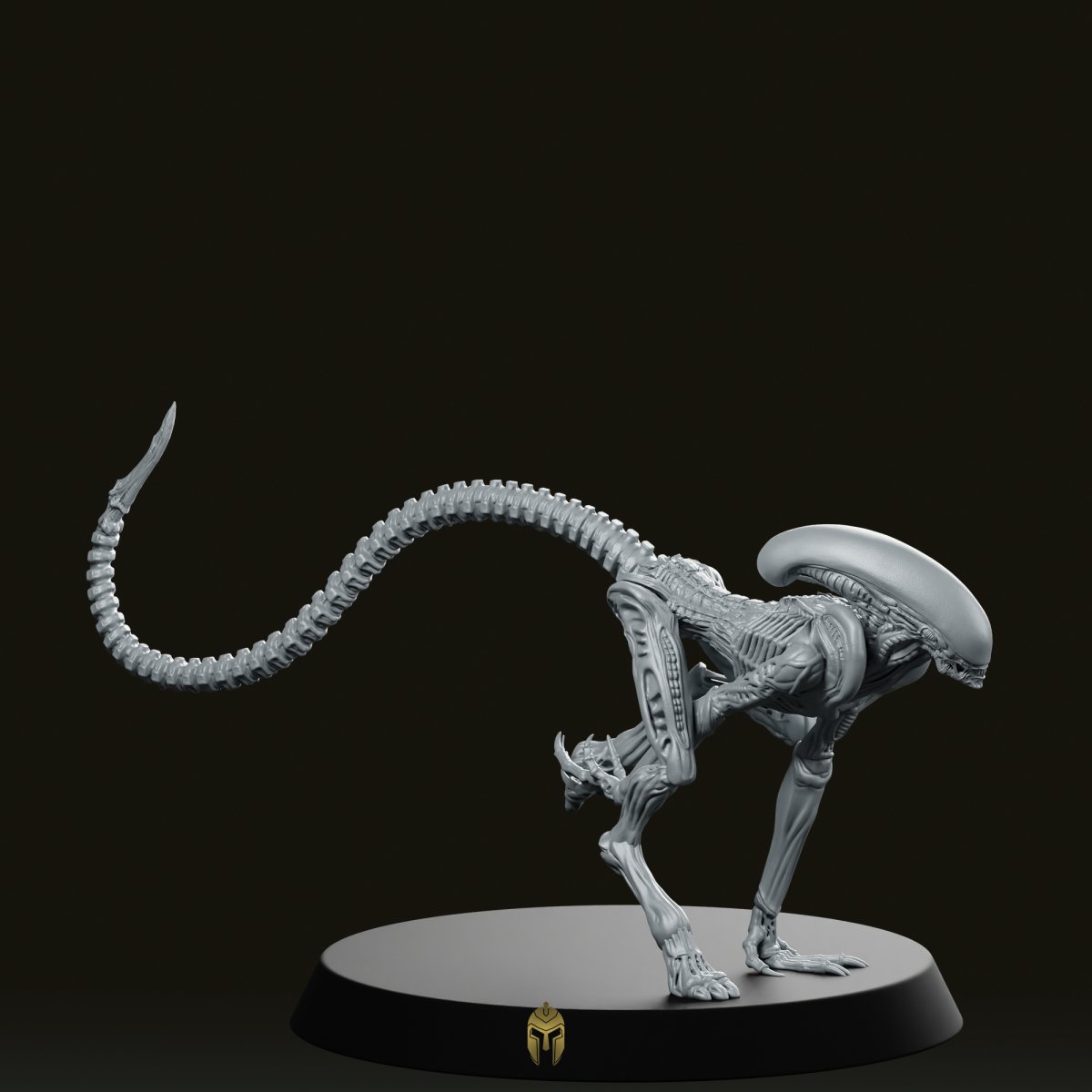 Xeno Runner D Miniature - Papsikels Miniatures - We Print Miniatures