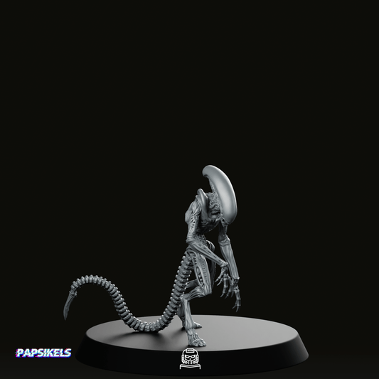 Xeno Runner E - Papsikels Miniatures - We Print Miniatures
