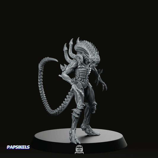 Xeno Scorpion 1 Miniature - Papsikels Miniatures - We Print Miniatures