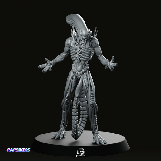Xeno Ultramorph Miniature - Papsikels Miniatures - We Print Miniatures