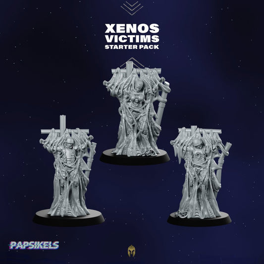 Xenos Victims Miniature Starter Pack - Papsikels Miniatures - We Print Miniatures