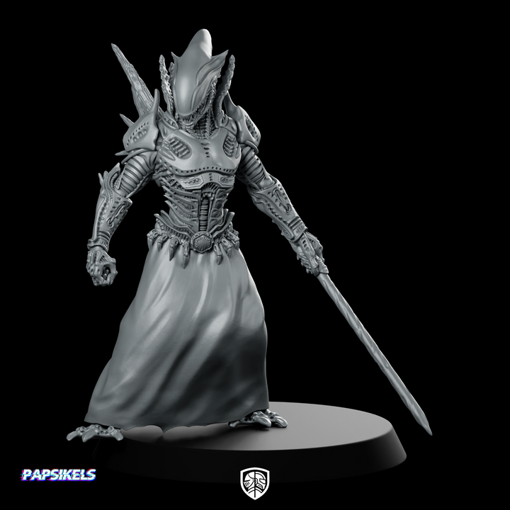 Xenosith 2 Alien Warrior Miniature Resin Sci-Fi
