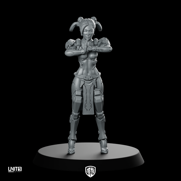 Xiu Ying 1 Cyberpunk Miniature Armoured Operative