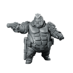 Xl Upholder Densho Enforcer Gunner Miniature 360 Spin 01