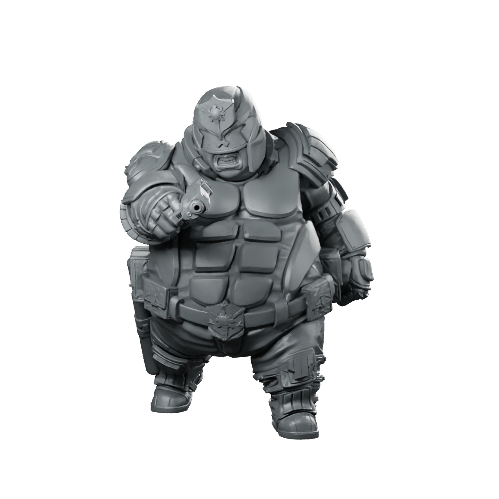 Xl Upholder Ernesto Armoured Enforcer Miniature 360 Spin 01
