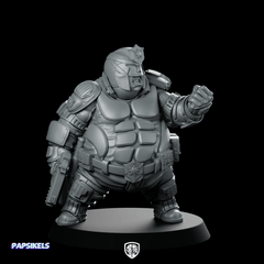 Xl Upholder Florentino Armoured Enforcer - Papsikels Miniatures - We Print Miniatures