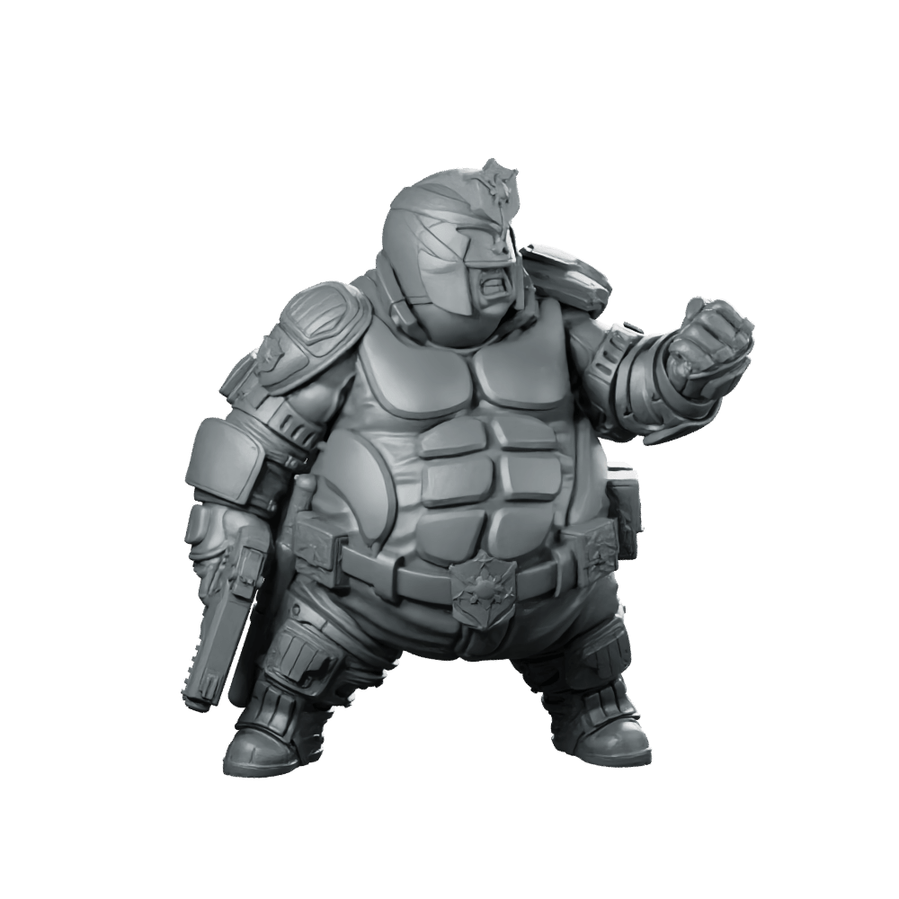 Xl Upholder Florentino Armoured Enforcer - Papsikels Miniatures - We Print Miniatures