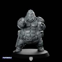 Xl Upholder Geronimo Arbiter Enforcer Judge - Papsikels Miniatures - We Print Miniatures