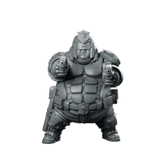 Xl Upholder Geronimo Arbiter Enforcer Judge - Papsikels Miniatures - We Print Miniatures
