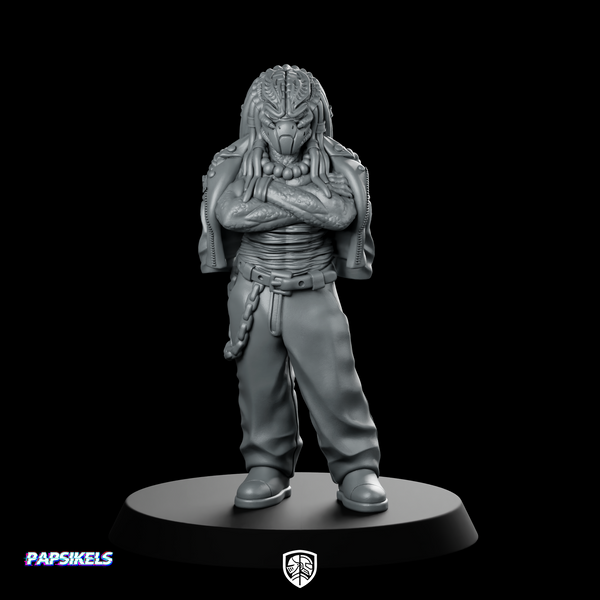 Yakuza Skull Hunter Bertuk Imawagana Reptilian Hunter