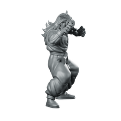 Yamcha JRPG Miniature Dynamic Martial Arts Fighter - RN Estudio - We Print Miniatures