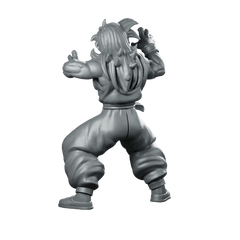 Yamcha JRPG Miniature Dynamic Martial Arts Fighter - RN Estudio - We Print Miniatures