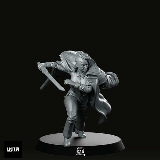 Yara Belle Kuznetsova 2v1 Miniature - Unit9 - We Print Miniatures