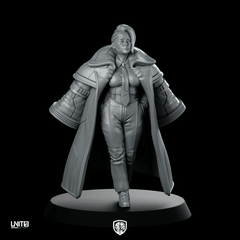 Yara Belle Kuznetsova 2v2 Miniature Cyberpunk Operative - Unit9 - We Print Miniatures