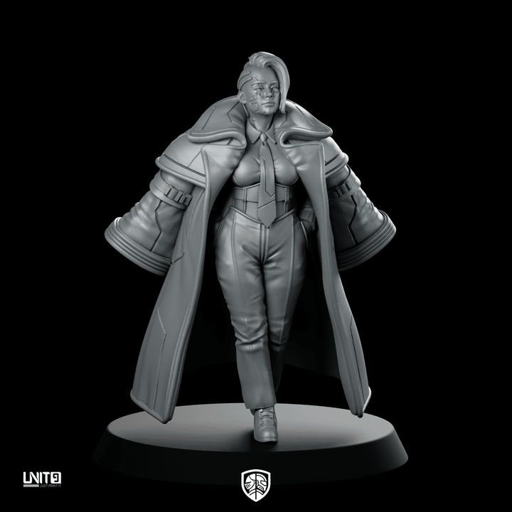 Yara Belle Kuznetsova 2v2 Miniature Cyberpunk Operative