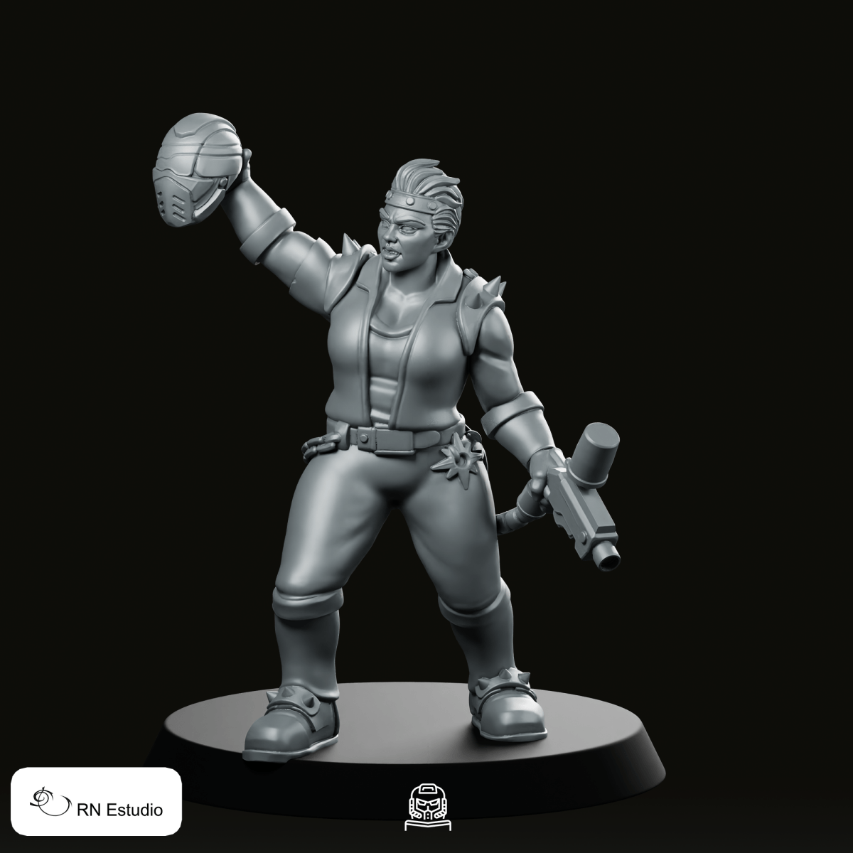 Yelga Howl Miniature - RN Estudio - We Print Miniatures