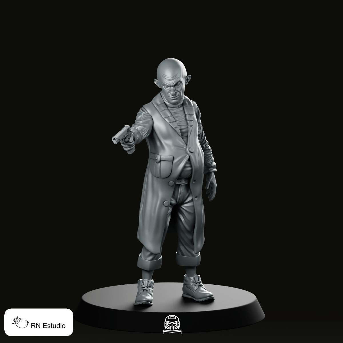 Yellow Bastard Sin City Miniature - RN Estudio - We Print Miniatures