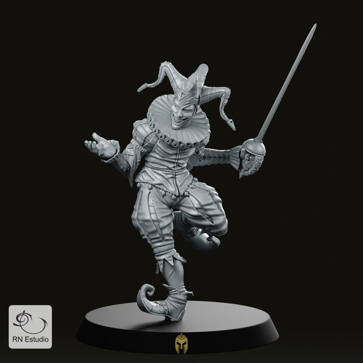 Yolotroll Jester Miniature -RN Estudio - We Print Miniatures