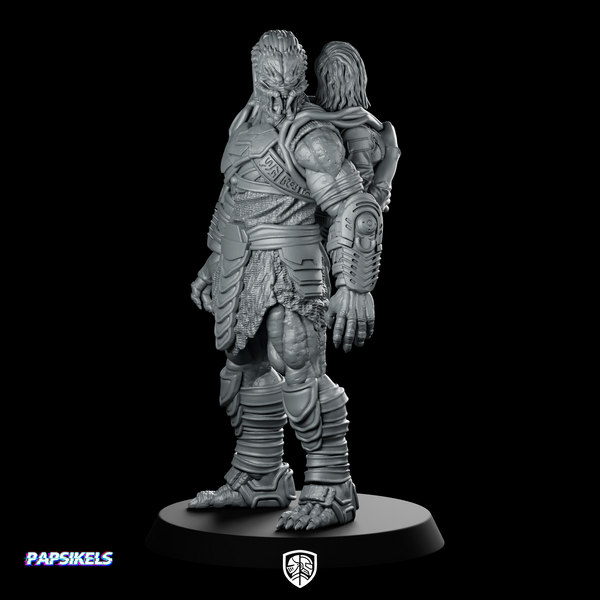Young Outcast Skull Hunter Dek 2 Miniature Armoured