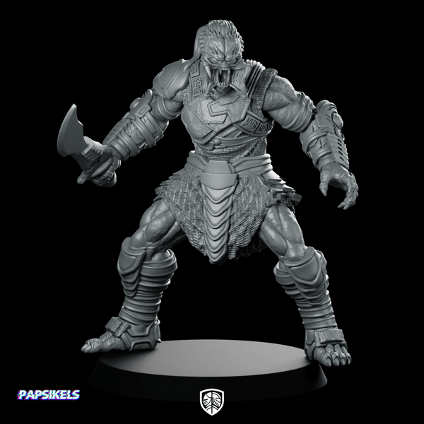 Young Outcast Skull Hunter Dek 4 Miniature Alien - Papsikels Miniatures - We Print Miniatures