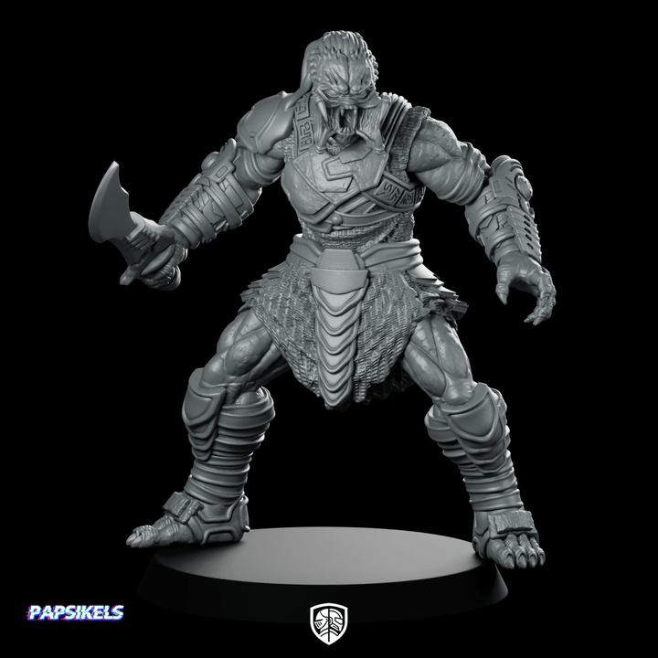 Young Outcast Skull Hunter Dek 4 Miniatur