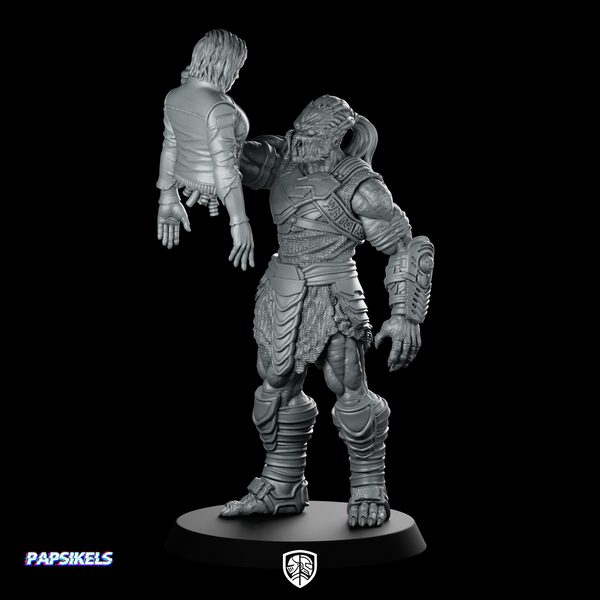 Young Outcast Skull Hunter Dek 6 Miniature Sci-Fi