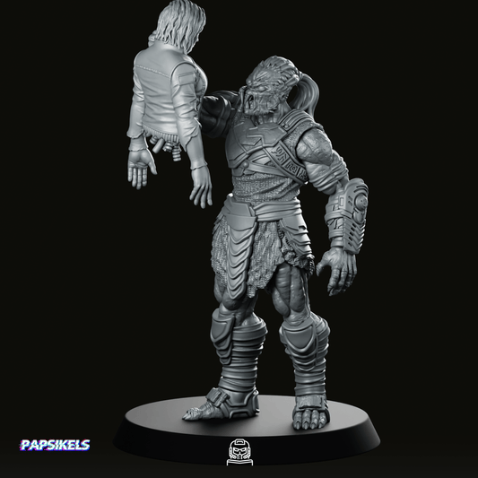Young Outcast Skull Hunter Dek 6 Miniature - Papsikels Miniatures - We Print Miniatures