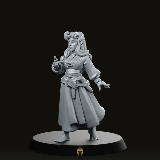 Young Princess Fantasy Miniature - We Print Miniatures