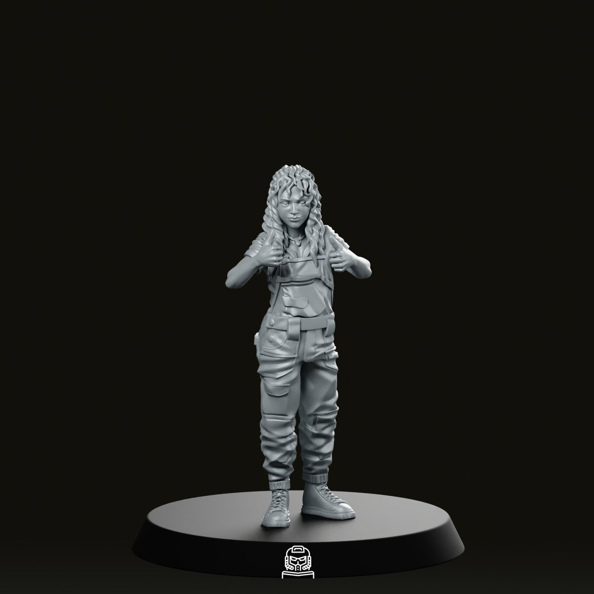 Young Scavenger Miniature - Papsikels Miniatures - We Print Miniatures