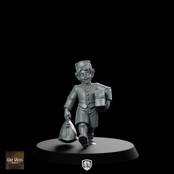 Young Valet Fantasy Miniature