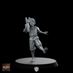 Young Worker Fantasy Miniature