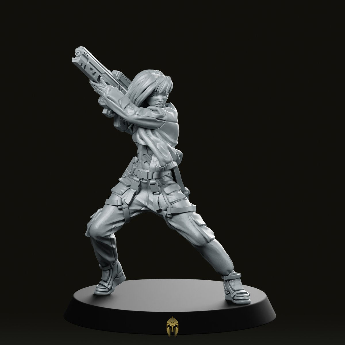 Yumiko 05a Cyberpunk - We Print Miniatures