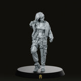 Yumiko 05b Cyberpunk - We Print Miniatures