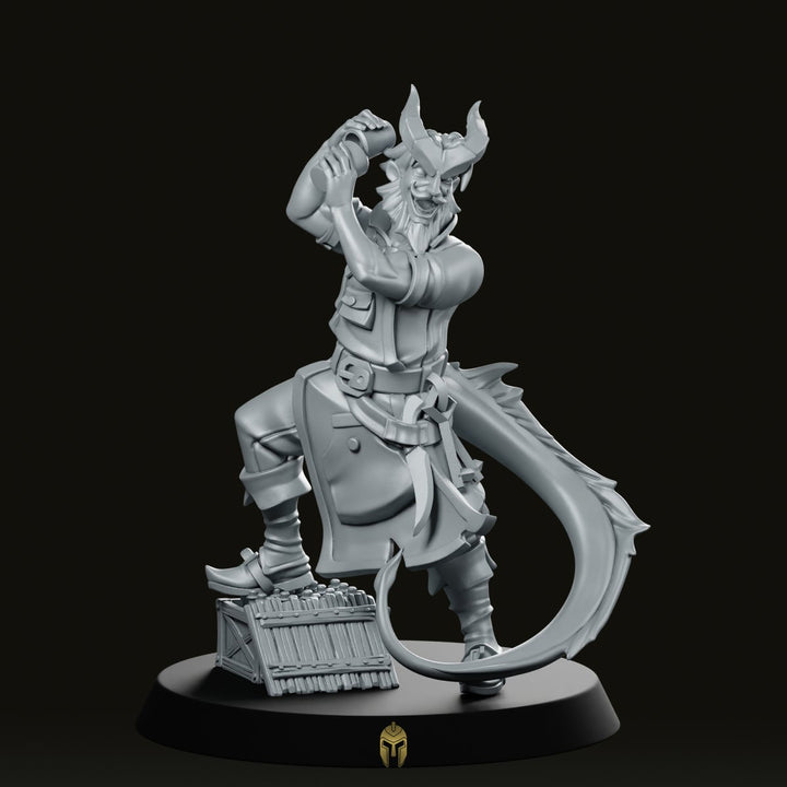 Zagan Tiefling Gastwirt Miniatur